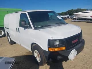 ✅ 2012 GMC Savana Cargo • VIN: 1GTW7FCA1C1191441 • Lot: 43239059. Wystawiony na IAAI z przebiegiem 453 604 mil. Bezpłatny archiwum sprzedaży aukcyjnych z USA i szczegółowy raport historii pojazdu na DreamBid. Zdjęcie 1.