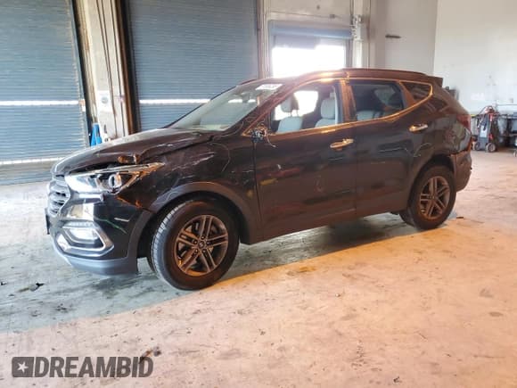 ✅ 2017 Hyundai Santa Fe 2.4L • VIN: 5XYZU3LB4HG414155 • Lot: 91306285. Listed on Copart with 100,058 mi. Free auction sales archive from the USA and detailed vehicle history report at DreamBid. Image 1.
