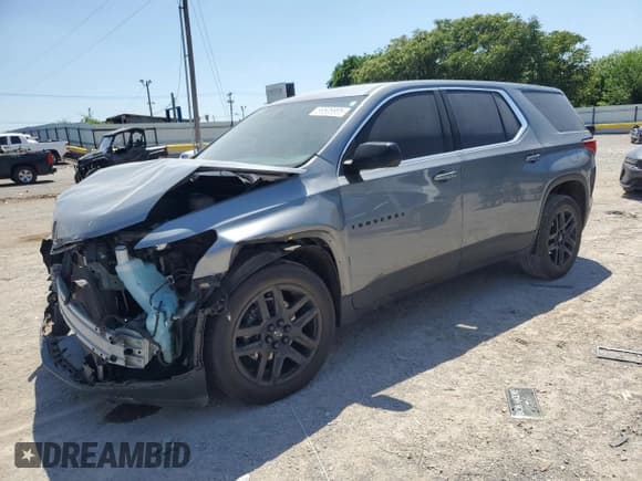 ✅ 2021 Chevrolet Traverse LS • VIN: 1GNERFKW5MJ113742 • Lot: 56506905. Listed on Copart with 41,789 mi. Free auction sales archive from the USA and detailed vehicle history report at DreamBid. Image 1.
