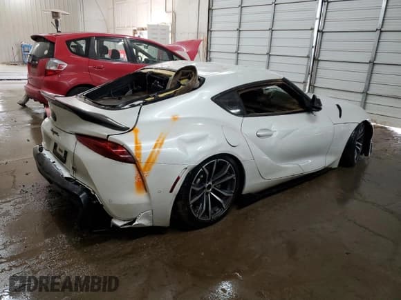 ✅ 2021 Toyota Supra 2.0 • VIN: WZ1DB2C08MW037854 • Lot: 76618284. Listed on Copart with Not provided. Free auction sales archive from the USA and detailed vehicle history report at DreamBid. Image 3.