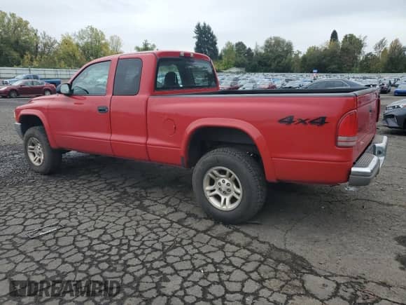 ✅ 2004 Dodge Dakota SLT • VIN: 1D7HG42K84S748757 • Lot: 76979264. Listed on Copart with 89,371 mi. Free auction sales archive from the USA and detailed vehicle history report at DreamBid. Image 2.