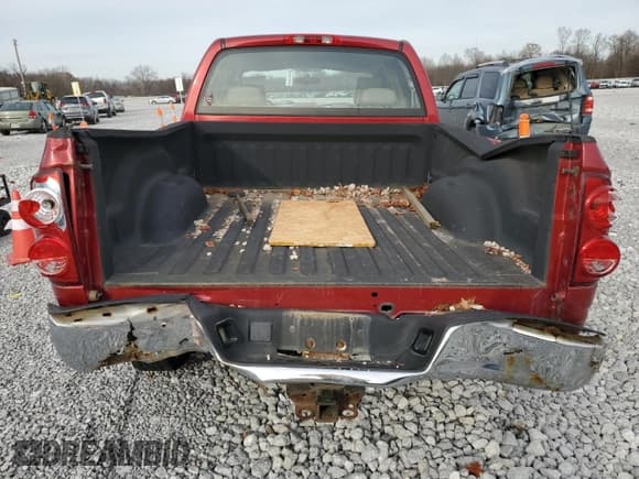 ✅ 2007 Dodge 1500 ST • VIN: 1D7HA18K07J542317 • Лот: 80531224. Опубликован ранее на Copart с пробегом 134 416 миль. Бесплатный доступ к архиву аукционных продаж из США и подробный отчёт об истории автомобиля на DreamBid. Изображение 6.