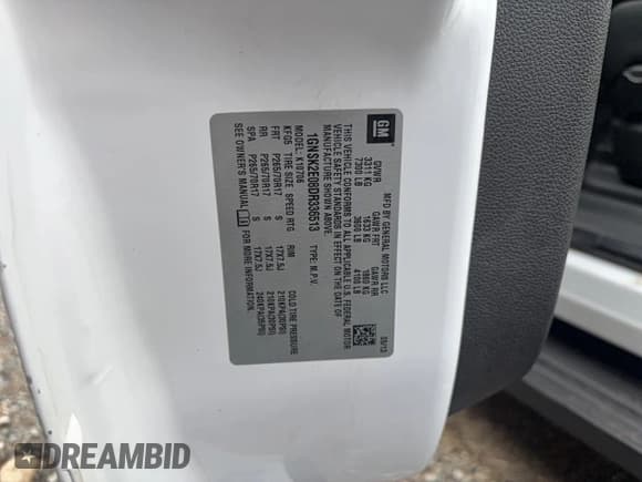 ✅ 2013 Chevrolet Tahoe Commercial • VIN: 1GNSK2E08DR336513 • Lot: 92187665. Wystawiony na Copart z przebiegiem 54 514 mil. Bezpłatny archiwum sprzedaży aukcyjnych z USA i szczegółowy raport historii pojazdu na DreamBid. Zdjęcie 10.