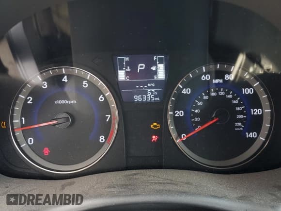 ✅ 2017 Hyundai Accent SE • VIN: KMHCT4AE7HU235856 • Лот: 71855964. Опубликован ранее на Copart с пробегом 96 335 миль. Бесплатный доступ к архиву аукционных продаж из США и подробный отчёт об истории автомобиля на DreamBid. Изображение 9.