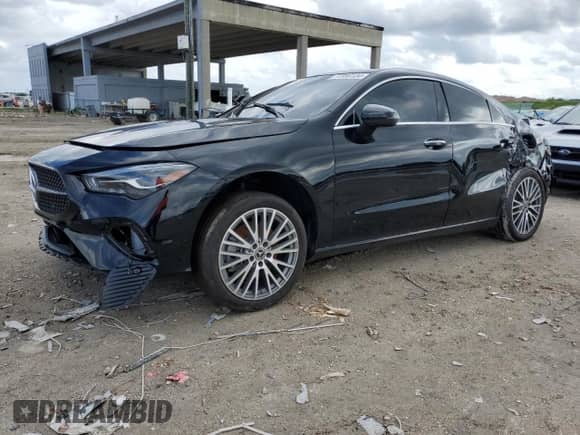 2024 Mercedes-Benz CLA 250 с VIN W1K5J4GB7RN443916, выставлен на аукционе Copart как лот 77956134 с пробегом Не указан миль и Чистый • Clean title. История ставок и продаж доступна на DreamBid. Изображение 1.