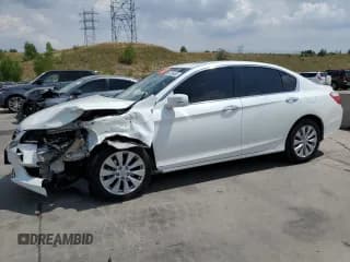 ✅ 2014 Honda Accord Touring • VIN: 1HGCR3F92EA011966 • Лот: 84743905. Опубликован ранее на Copart с пробегом 92 205 миль. Бесплатный доступ к архиву аукционных продаж из США и подробный отчёт об истории автомобиля на DreamBid. Изображение 1.