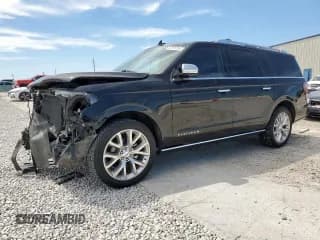 ✅ 2019 Ford Expedition Max Platinum • VIN: 1FMJK1MT7KEA07473 • Lot: 57875735. Listed on Copart with 89,450 mi. Free auction sales archive from the USA and detailed vehicle history report at DreamBid. Image 1.