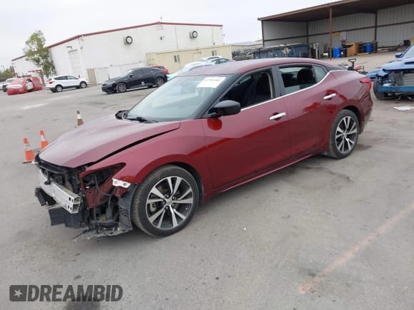 ✅ 2017 Nissan Maxima SL • VIN: 1N4AA6AP5HC441915 • Lot: 42766462. Listed on IAAI with 80,510 mi. Free auction sales archive from the USA and detailed vehicle history report at DreamBid. Image 18.