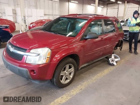 ✅ 2005 Chevrolet Equinox LT • VIN: 2CNDL73F856040208 • Лот: 41368662. Опубликован ранее на IAAI с пробегом 133 836 миль. Бесплатный доступ к архиву аукционных продаж из США и подробный отчёт об истории автомобиля на DreamBid. Изображение 2.