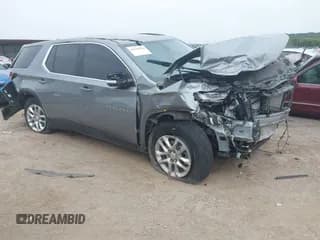 ✅ 2023 Chevrolet Traverse LS • VIN: 1GNERFKW7PJ184445 • Лот: 43142536. Опубликован ранее на IAAI с пробегом 56 715 миль. Бесплатный доступ к архиву аукционных продаж из США и подробный отчёт об истории автомобиля на DreamBid. Изображение 1.