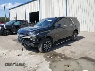 ✅ 2023 Chevrolet Tahoe LT • VIN: 1GNSCNKD5PR136196 • Lot: 84605355. Wystawiony na Copart z przebiegiem 36 645 mil. Bezpłatny archiwum sprzedaży aukcyjnych z USA i szczegółowy raport historii pojazdu na DreamBid. Zdjęcie 1.