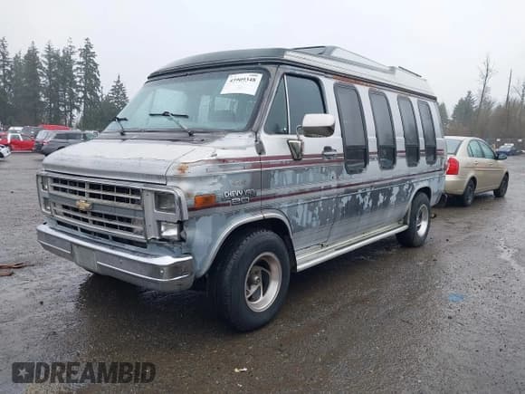 ✅ 1990 Chevrolet Sportvan • VIN: 1GBEG25K4L7168277 • Лот: 43909348. Опубликован ранее на IAAI с пробегом 248 140 миль. Бесплатный доступ к архиву аукционных продаж из США и подробный отчёт об истории автомобиля на DreamBid. Изображение 2.
