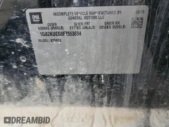 ✅ 2015 Chevrolet Silverado 2500HD • VIN: 1GB2KUEG8FZ553634 • Лот: 48521924. Опубликован ранее на Copart с пробегом Не указан. Бесплатный доступ к архиву аукционных продаж из США и подробный отчёт об истории автомобиля на DreamBid. Изображение 12.