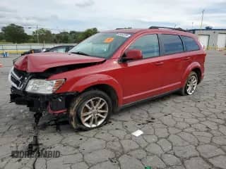 2017 Dodge Journey SXT с VIN 3C4PDDBGXHT574530, выставлен на аукционе Copart как лот 83863395 с пробегом 98 961 миль миль и Списание • Salvage title. История ставок и продаж доступна на DreamBid. Изображение 1.