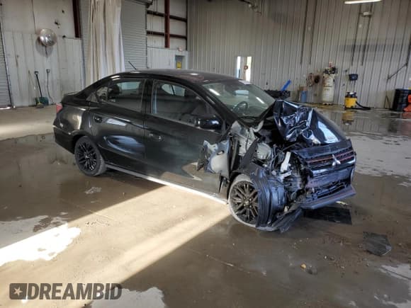 ✅ 2023 Mitsubishi Mirage ES • VIN: ML32FUFJ0PHF02197 • Лот: 87284365. Опубликован ранее на Copart с пробегом 22 096 миль. Бесплатный доступ к архиву аукционных продаж из США и подробный отчёт об истории автомобиля на DreamBid. Изображение 4.