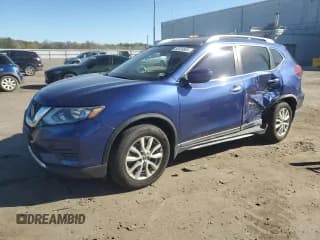✅ 2018 Nissan Rogue SV • VIN: KNMAT2MV2JP604493 • Лот: 82536885. Опубликован ранее на Copart с пробегом 76 677 миль. Бесплатный доступ к архиву аукционных продаж из США и подробный отчёт об истории автомобиля на DreamBid. Изображение 1.