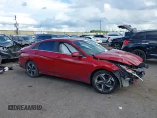 ✅ 2023 Hyundai Elantra Limited • VIN: KMHLP4AG1PU478924 • Lot: 43292000. Listed on IAAI with 83,609 mi. Free auction sales archive from the USA and detailed vehicle history report at DreamBid. Image 1.