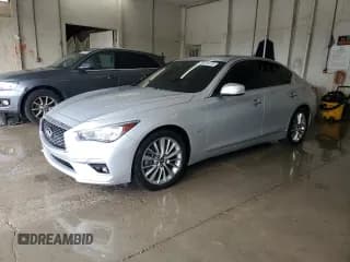 ✅ 2020 Infiniti Q50 Pure • VIN: JN1EV7AP5LM206636 • Lot: 54479215. Listed on Copart with 79,174 mi. Free auction sales archive from the USA and detailed vehicle history report at DreamBid. Image 1.