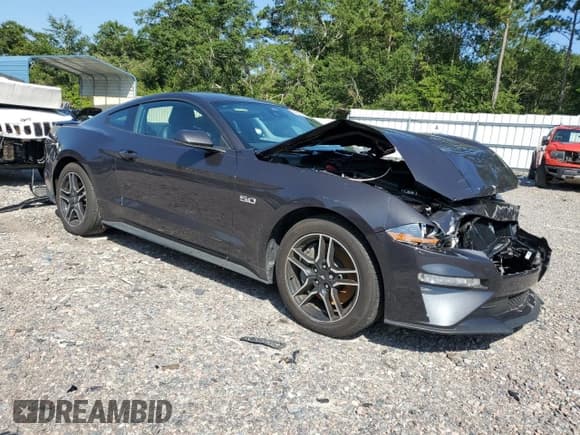 ✅ 2023 Ford Mustang GT • VIN: 1FA6P8CF4P5307162 • Lot: 64688555. Listed on Copart with 12,248 mi. Free auction sales archive from the USA and detailed vehicle history report at DreamBid. Image 4.