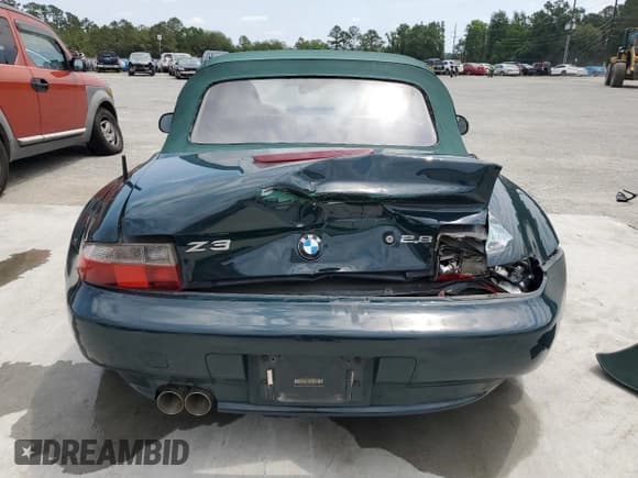 ✅ 1999 BMW Z3 2.8 • VIN: 4USCH3334XLF41118 • Lot: 56237755. Wystawiony na Copart z przebiegiem Nie podano. Bezpłatny archiwum sprzedaży aukcyjnych z USA i szczegółowy raport historii pojazdu na DreamBid. Zdjęcie 6.