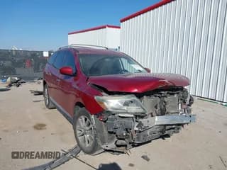 ✅ 2016 Nissan Pathfinder Platinum • VIN: 5N1AR2MN8GC612429 • Lot: 43721825. Listed on IAAI with 157,114 mi. Free auction sales archive from the USA and detailed vehicle history report at DreamBid. Image 1.