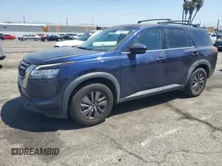 2022 Nissan Pathfinder SV with VIN 5N1DR3BB7NC247475, listed as a Copart auction lot 67800615 with 90,262 mi miles and Salvage title. Bid and sale history available at DreamBid. Image 1.