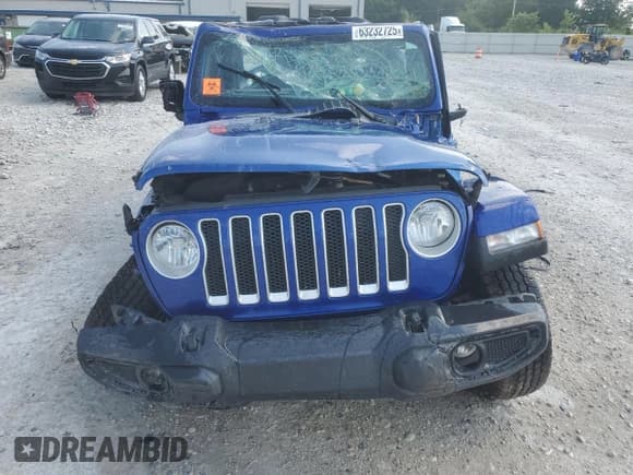 ✅ 2020 Jeep Wrangler Unlimited Sahara • VIN: 1C4HJXEN4LW231384 • Lot: 63232725. Listed on Copart with Not provided. Free auction sales archive from the USA and detailed vehicle history report at DreamBid. Image 5.