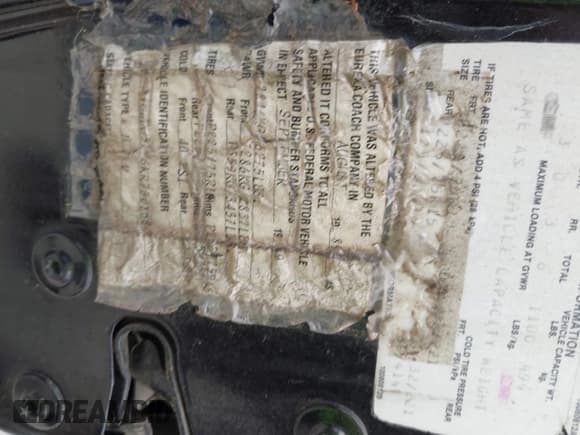 ✅ 1989 Cadillac Brougham • VIN: 1G6DW51Y6KR730868 • Лот: 42315431. Опубликован ранее на IAAI с пробегом 90 027 миль. Бесплатный доступ к архиву аукционных продаж из США и подробный отчёт об истории автомобиля на DreamBid. Изображение 9.