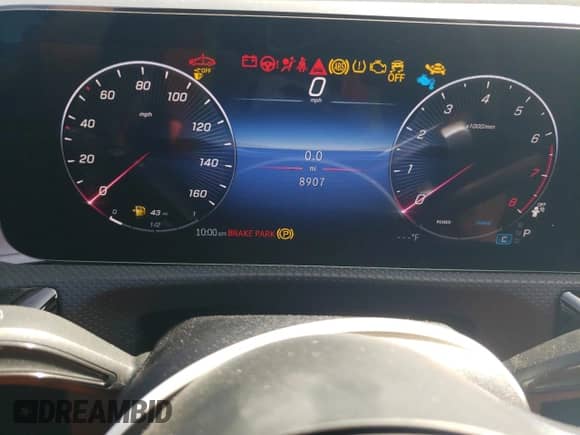 2024 Mercedes-Benz CLA 250 с VIN W1K5J4GB2RN443550, выставлен на аукционе Copart как лот 50379505 с пробегом 8 907 миль миль и Списание • Salvage title. История ставок и продаж доступна на DreamBid. Изображение 9.