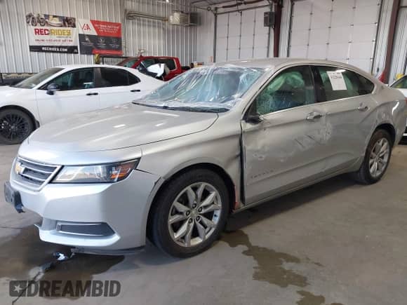 ✅ 2016 Chevrolet Impala LT • VIN: 2G1105SA1G9170478 • Lot: 43220164. Listed on IAAI with 145,107 mi. Free auction sales archive from the USA and detailed vehicle history report at DreamBid. Image 2.