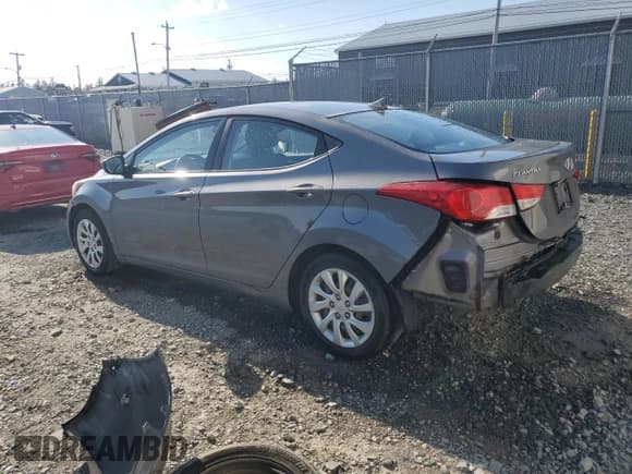 ✅ 2012 Hyundai Elantra Limited • VIN: 5NPDH4AE8CH109504 • Lot: 85539065. Listed on Copart with 275,799 mi. Free auction sales archive from the USA and detailed vehicle history report at DreamBid. Image 2.