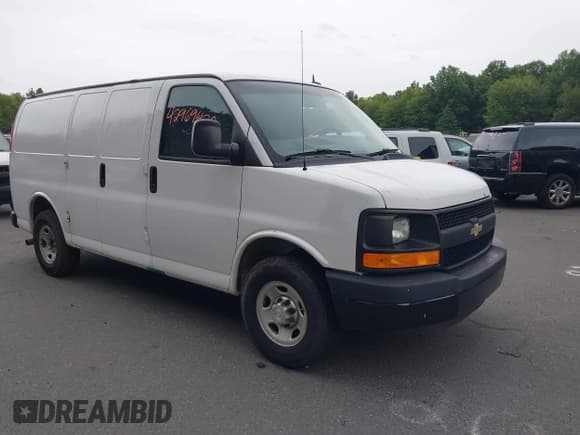 ✅ 2015 Chevrolet Express Cargo • VIN: 1GCWGFCF0F1152128 • Lot: 42969420. Listed on IAAI with 186,058 mi. Free auction sales archive from the USA and detailed vehicle history report at DreamBid. Image 1.