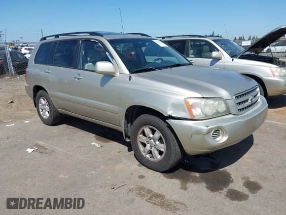 2001 Toyota Highlander с VIN JTEHF21A310036430, выставлен на аукционе IAAI как лот 42040208 с пробегом 341 256 миль миль и . История ставок и продаж доступна на DreamBid. Изображение 1.