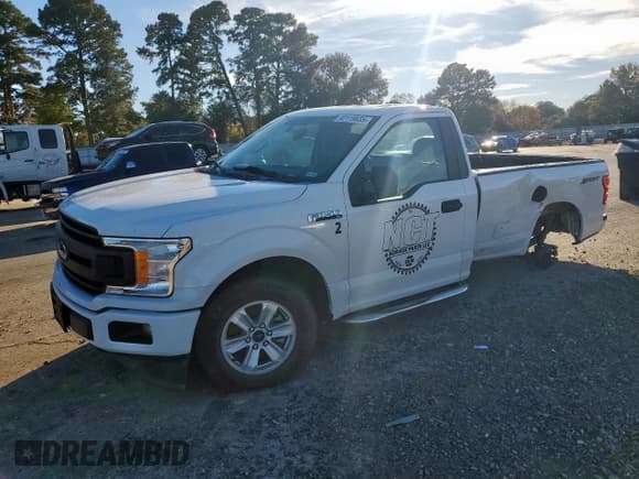 ✅ 2019 Ford F-150 XL • VIN: 1FTMF1CB2KKC31279 • Lot: 92119655. Listed on Copart with 118,857 mi. Free auction sales archive from the USA and detailed vehicle history report at DreamBid. Image 1.