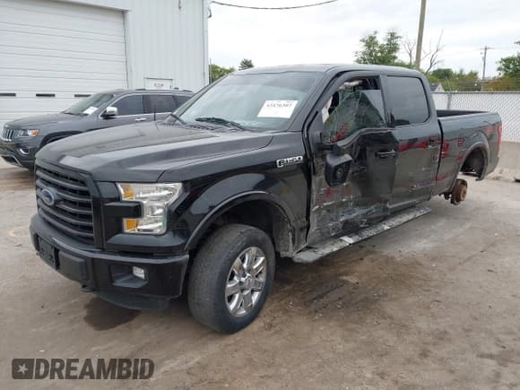 ✅ 2016 Ford F-150 Lariat • VIN: 1FTFW1EG8GKD06463 • Lot: 43476307. Listed on IAAI with Not provided. Free auction sales archive from the USA and detailed vehicle history report at DreamBid. Image 2.