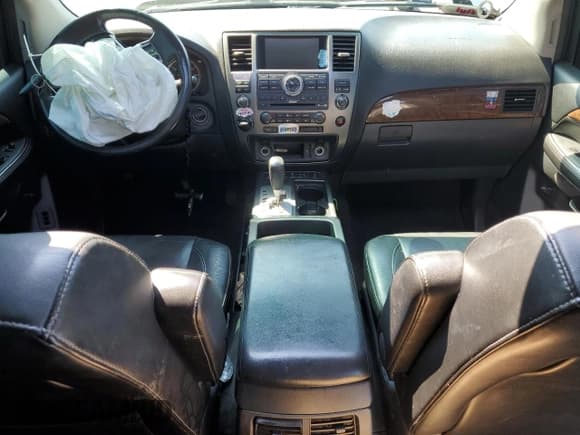 ✅ 2012 Nissan Armada Platinum • VIN: 5N1BA0NE7CN620924 • Lot: 63164415. Listed on Copart with Not provided. Free auction sales archive from the USA and detailed vehicle history report at DreamBid. Image 8.