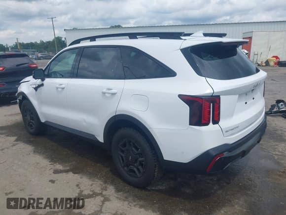 ✅ 2024 Kia Sorento X-Line SX Prestige • VIN: 5XYRKDJF5RG271333 • Lot: 42376938. Listed on IAAI with 24,860 mi. Free auction sales archive from the USA and detailed vehicle history report at DreamBid. Image 3.