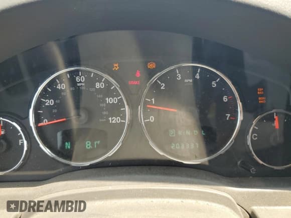 ✅ 2008 Jeep Liberty Sport • VIN: 1J8GN28K88W180752 • Лот: 59441575. Опубликован ранее на Copart с пробегом 203 337 миль. Бесплатный доступ к архиву аукционных продаж из США и подробный отчёт об истории автомобиля на DreamBid. Изображение 9.