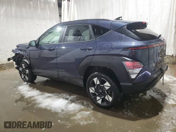 2024 Hyundai Kona SEL with VIN KM8HBCAB4RU147938, listed as a Copart auction lot 87674215 with 17,759 mi miles and Salvage title. Bid and sale history available at DreamBid. Image 2.