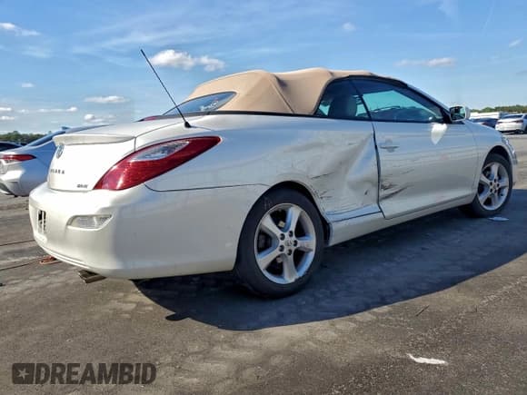 ✅ 2007 Toyota Solara SLE • VIN: 4T1FA38P07U123614 • Lot: 95517885. Wystawiony na Copart z przebiegiem 142 480 mil. Bezpłatny archiwum sprzedaży aukcyjnych z USA i szczegółowy raport historii pojazdu na DreamBid. Zdjęcie 3.