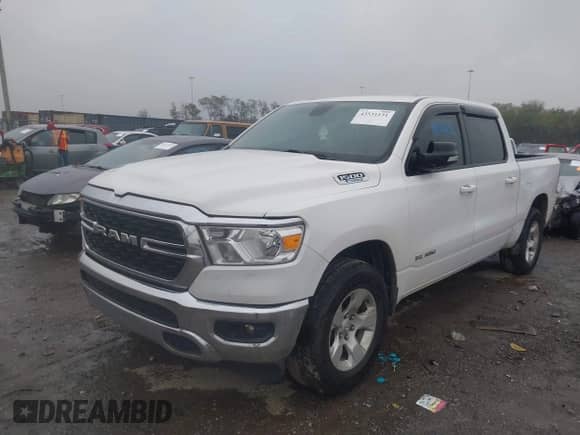 2022 Ram 1500 Big Horn with VIN 1C6RRFFG0NN298149, listed as a IAAI auction lot 43531131 with 238,021 mi miles and . Bid and sale history available at DreamBid. Image 2.