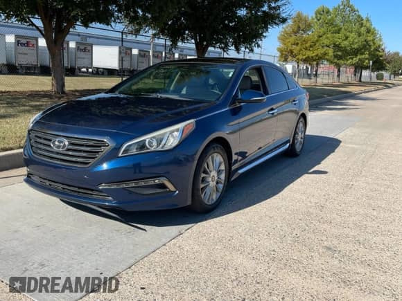 2015 Hyundai Sonata Sport with VIN 5NPE34AFXFH129575, listed as a Copart auction lot 91865415 with 137,348 mi miles and Clean title. Bid and sale history available at DreamBid. Image 2.