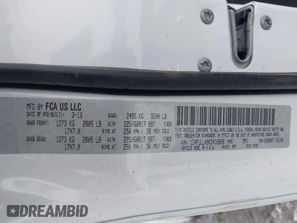 ✅ 2019 Jeep Cherokee Altitude • VIN: 1C4PJLLX9KD416808 • Lot: 41625084. Wystawiony na IAAI z przebiegiem 67 544 mil. Bezpłatny archiwum sprzedaży aukcyjnych z USA i szczegółowy raport historii pojazdu na DreamBid. Zdjęcie 9.