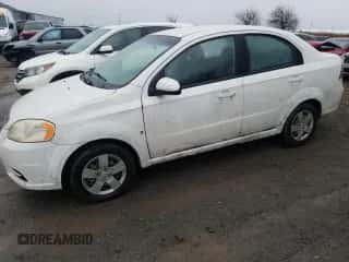 2009 Chevrolet Aveo z VIN 3G1TV55EX9L118517, wystawiony jako Copart lot #78802224 z przebiegiem 155 656 mil mil oraz Szkoda całkowita • Salvage title. Historia ofert i sprzedaży dostępna na DreamBid. Obrazek 1.