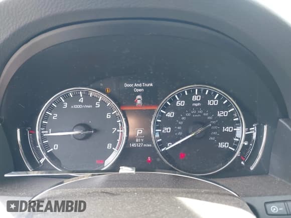 ✅ 2015 Acura RLX Advance • VIN: JH4KC1F93FC000981 • Lot: 42146965. Listed on IAAI with 145,127 mi. Free auction sales archive from the USA and detailed vehicle history report at DreamBid. Image 7.