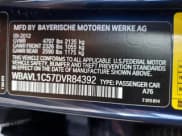 ✅ 2013 BMW X1 xDrive28i • VIN: WBAVL1C57DVR84392 • Lot: 82526785. Wystawiony na Copart z przebiegiem 163 320 mil. Bezpłatny archiwum sprzedaży aukcyjnych z USA i szczegółowy raport historii pojazdu na DreamBid. Zdjęcie 13.