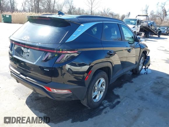 ✅ 2022 Hyundai Tucson Preferred • VIN: KM8JBCAE7NU065076 • Lot: 41769597. Wystawiony na IAAI z przebiegiem 20 813 mil. Bezpłatny archiwum sprzedaży aukcyjnych z USA i szczegółowy raport historii pojazdu na DreamBid. Zdjęcie 4.