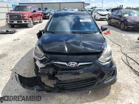 ✅ 2013 Hyundai Accent GLS • VIN: KMHCT4AEXDU305330 • Lot: 72955944. Wystawiony na Copart z przebiegiem 167 535 mil. Bezpłatny archiwum sprzedaży aukcyjnych z USA i szczegółowy raport historii pojazdu na DreamBid. Zdjęcie 5.