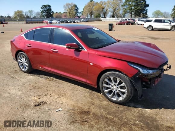 ✅ 2023 Cadillac CT5 Premium Luxury • VIN: 1G6DN5RK9P0157365 • Lot: 49716325. Wystawiony na Copart z przebiegiem 21 653 mil. Bezpłatny archiwum sprzedaży aukcyjnych z USA i szczegółowy raport historii pojazdu na DreamBid. Zdjęcie 4.