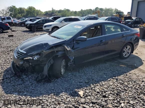 2012 Hyundai Sonata GLS with VIN 5NPEB4AC3CH441709, listed as a Copart auction lot 59683275 with Not provided miles and Salvage title. Bid and sale history available at DreamBid. Image 1.
